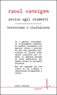 Avviso agli studenti-Terrorismo o rivoluzione
