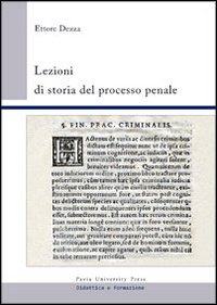 Lezioni di storia del processo penale