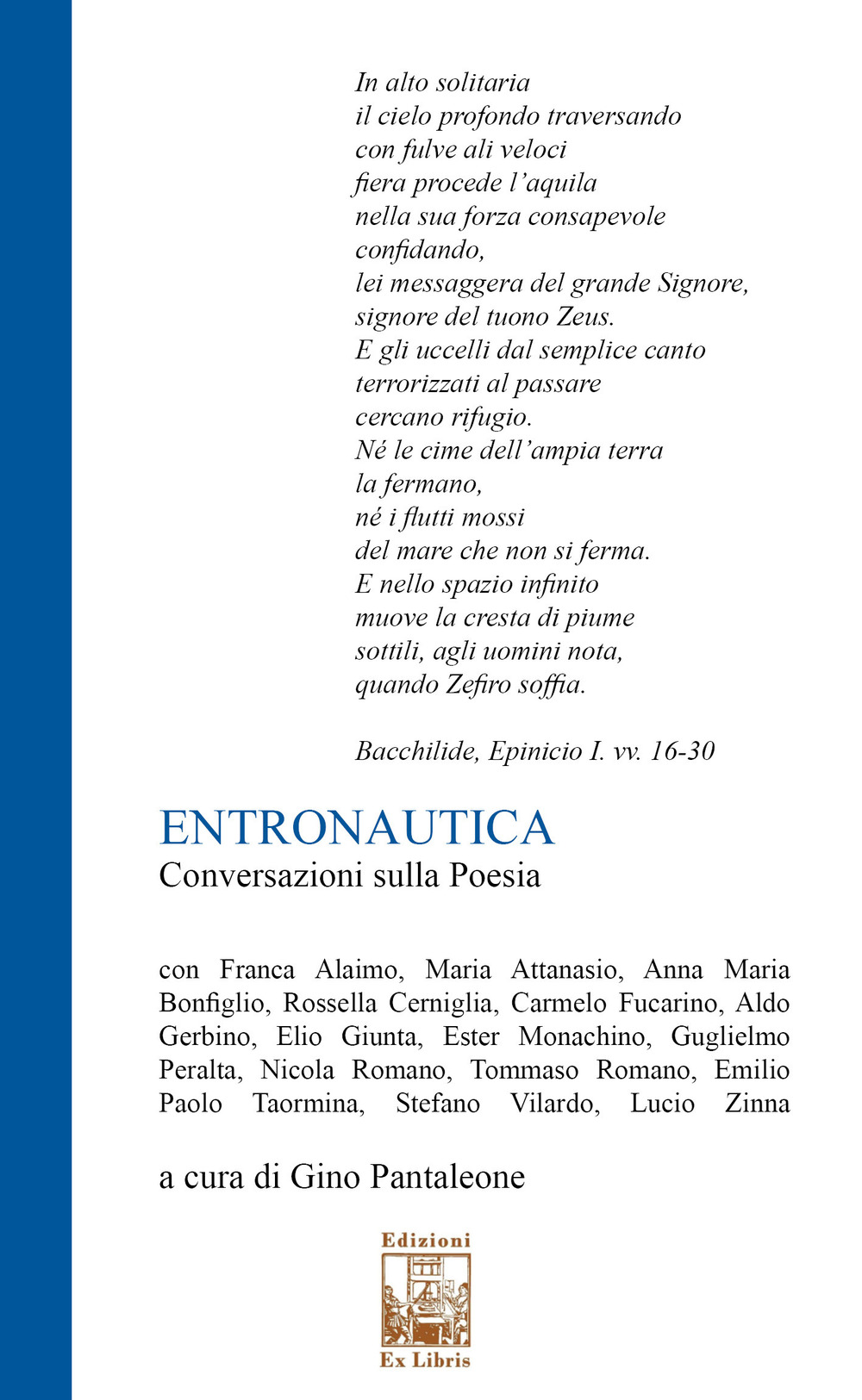 Entronautica. Conversazioni sulla poesia. Nuova ediz.