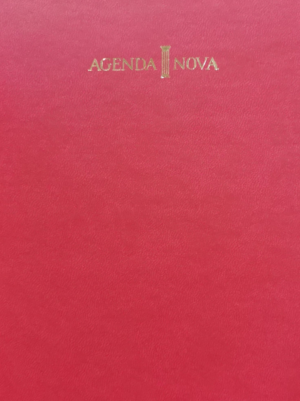 Agenda nova