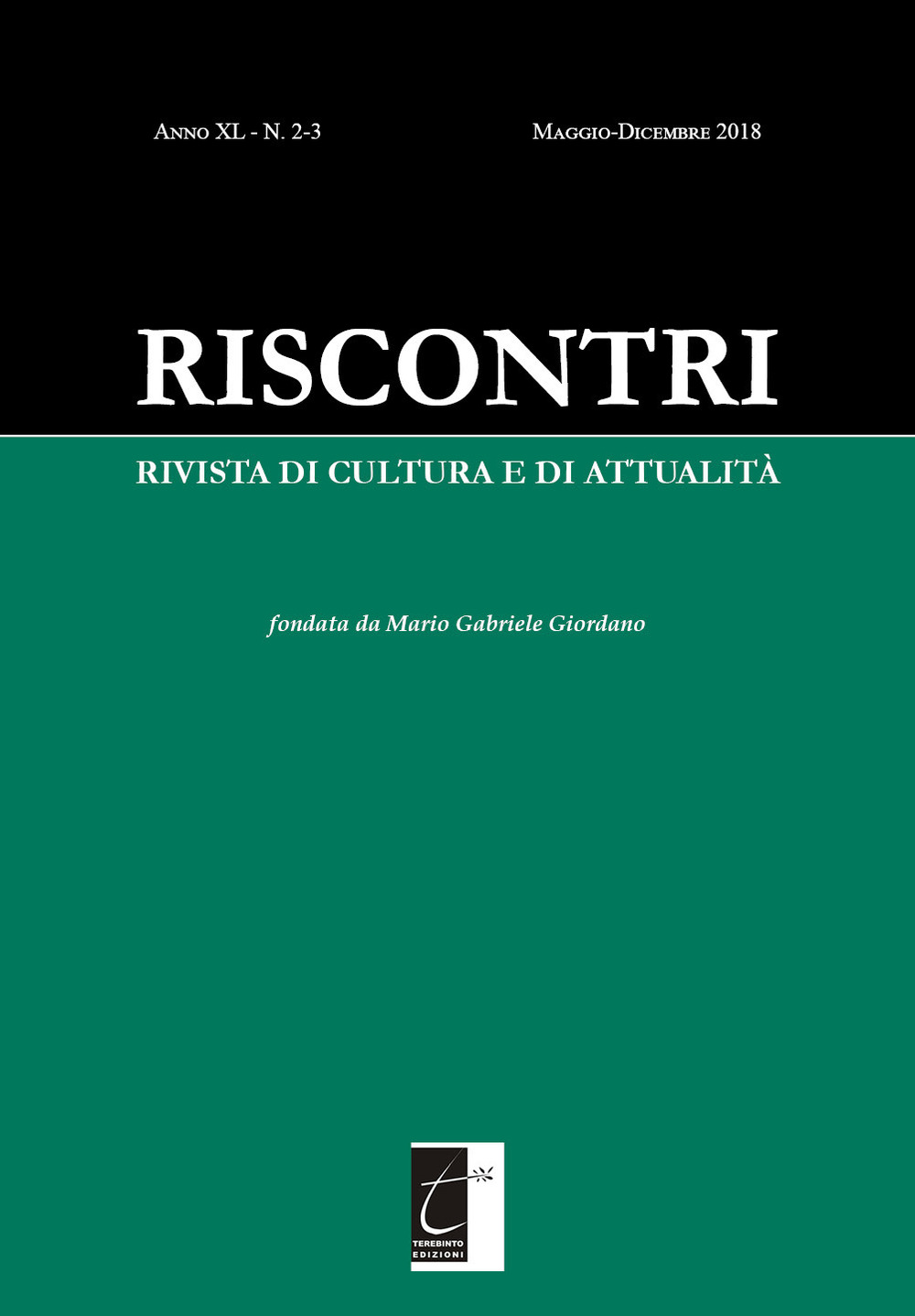 Riscontri. Rivista di cultura e di attualità (2018). Vol. 2-3: Maggio-Dicembre