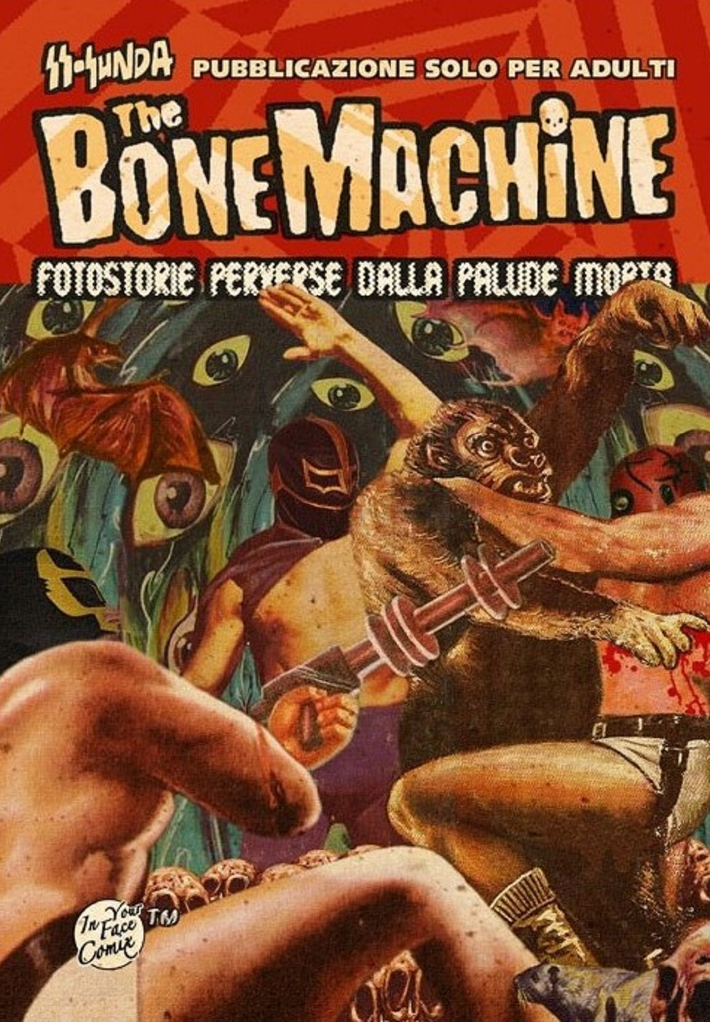 The bone machine. Fotostorie perverse dalla palude morta. Con CD Audio