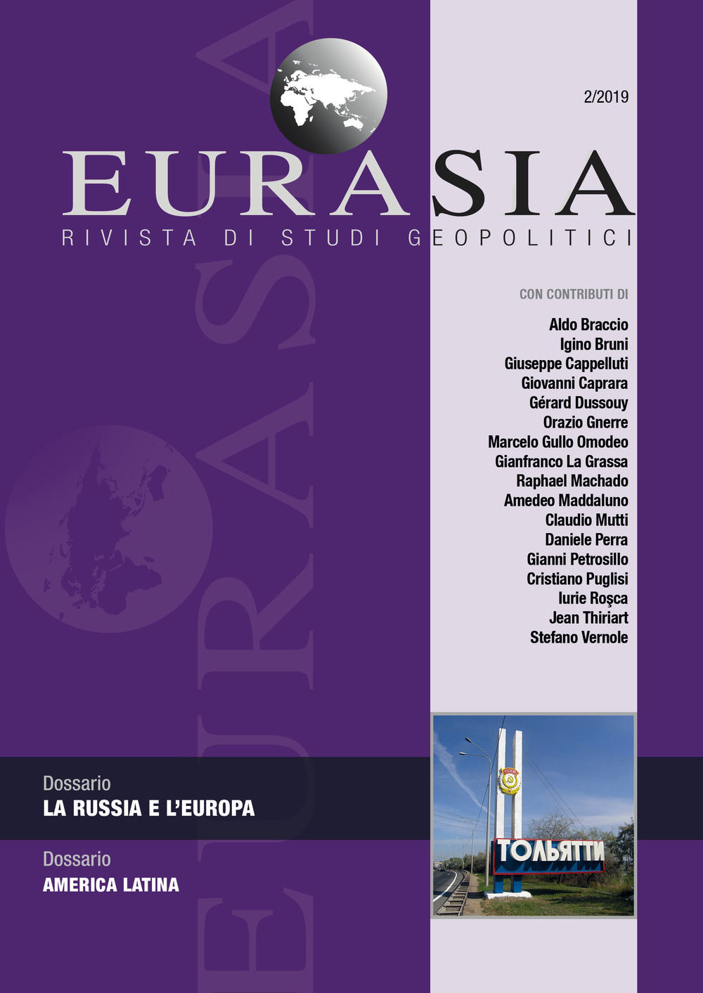 Eurasia. Rivista di studi geopolitici (2019). Vol. 2: La Russia e l'Europa