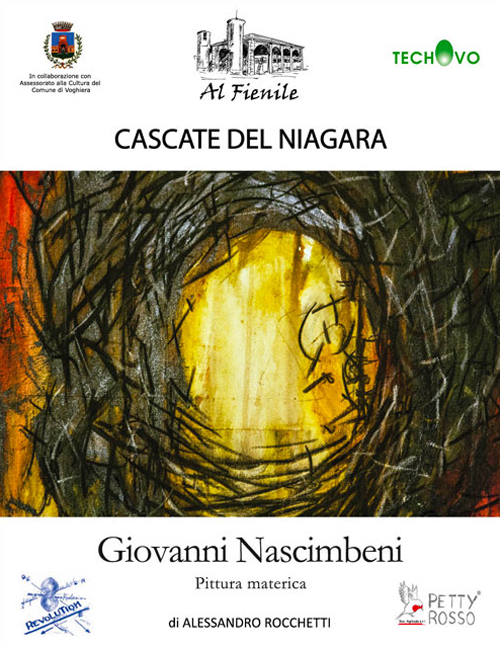 Cascate del Niagara. Giovanni Nascimbeni. Pittura materica. Ediz. illustrata