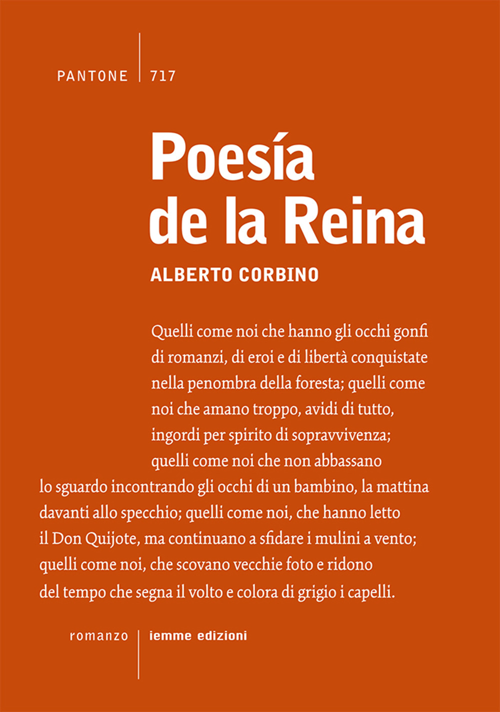 POESÌA DE LA REINA - 9788897776390