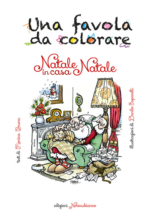 Natale in casa Natale. Una favola da colorare