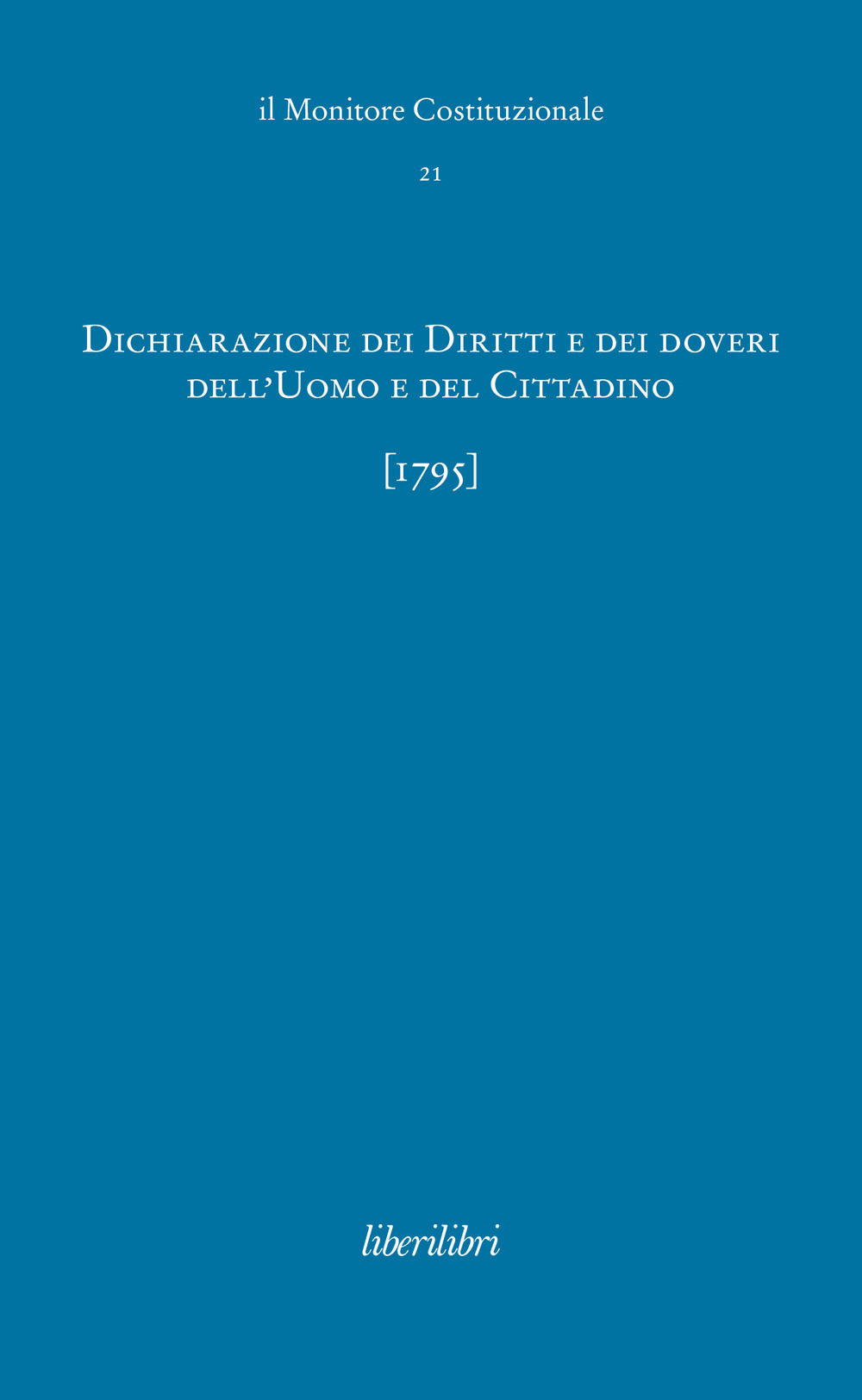 Dichiarazione dei Diritti e dei Doveri dell'Uomo e del Cittadino (1795)