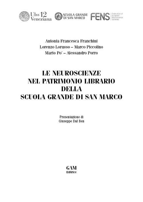 Le neuroscienze nel patrimonio librario della Scuola Grande di San Marco