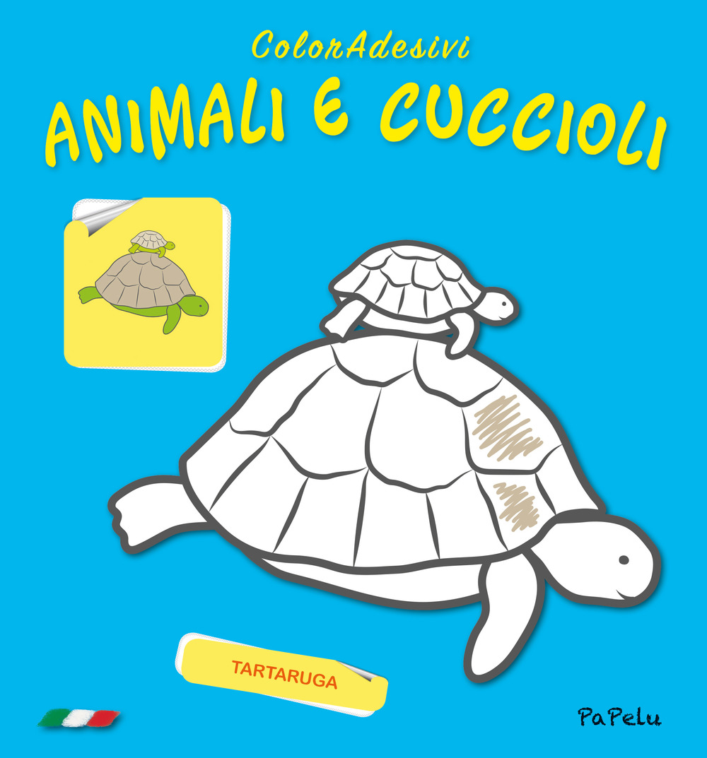 Animali e cuccioli. Coloradesivi. Ediz. illustrata