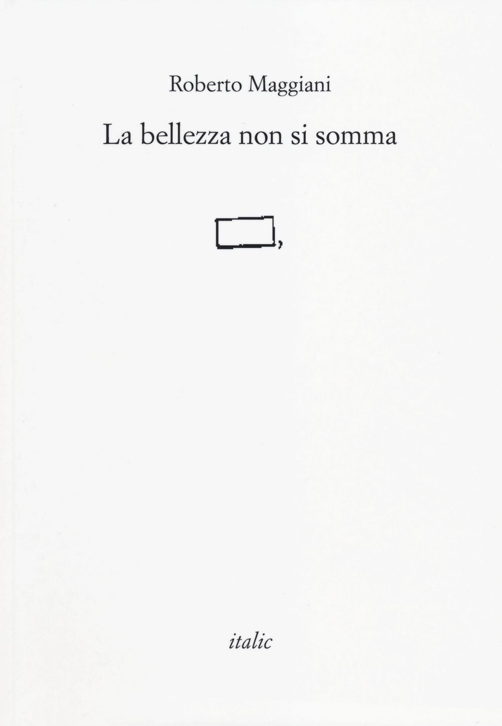La bellezza non si somma