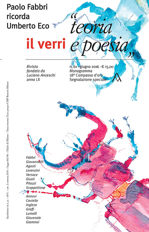 Il Verri. Vol. 61: «Teoria e poesia»