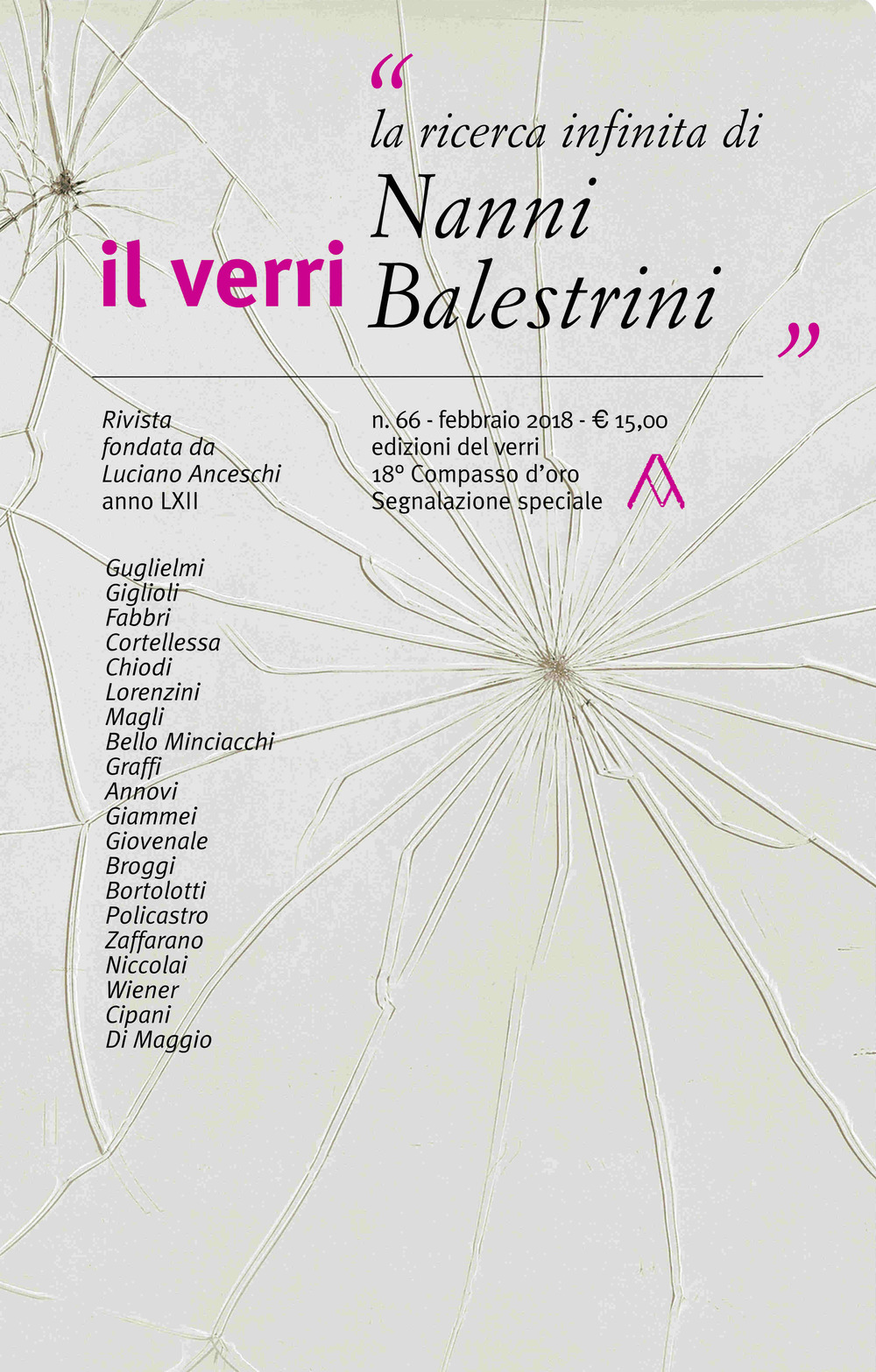 Il Verri (2018). Vol. 66: La ricerca infinita di Nanni Balestrini