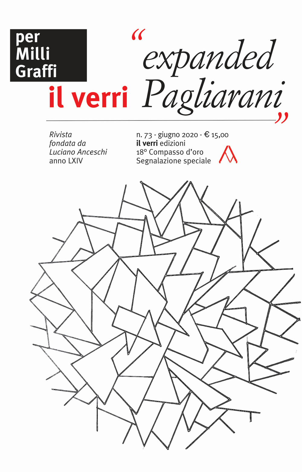 Il Verri (2020). Vol. 73: «Expanded Pagliarani»