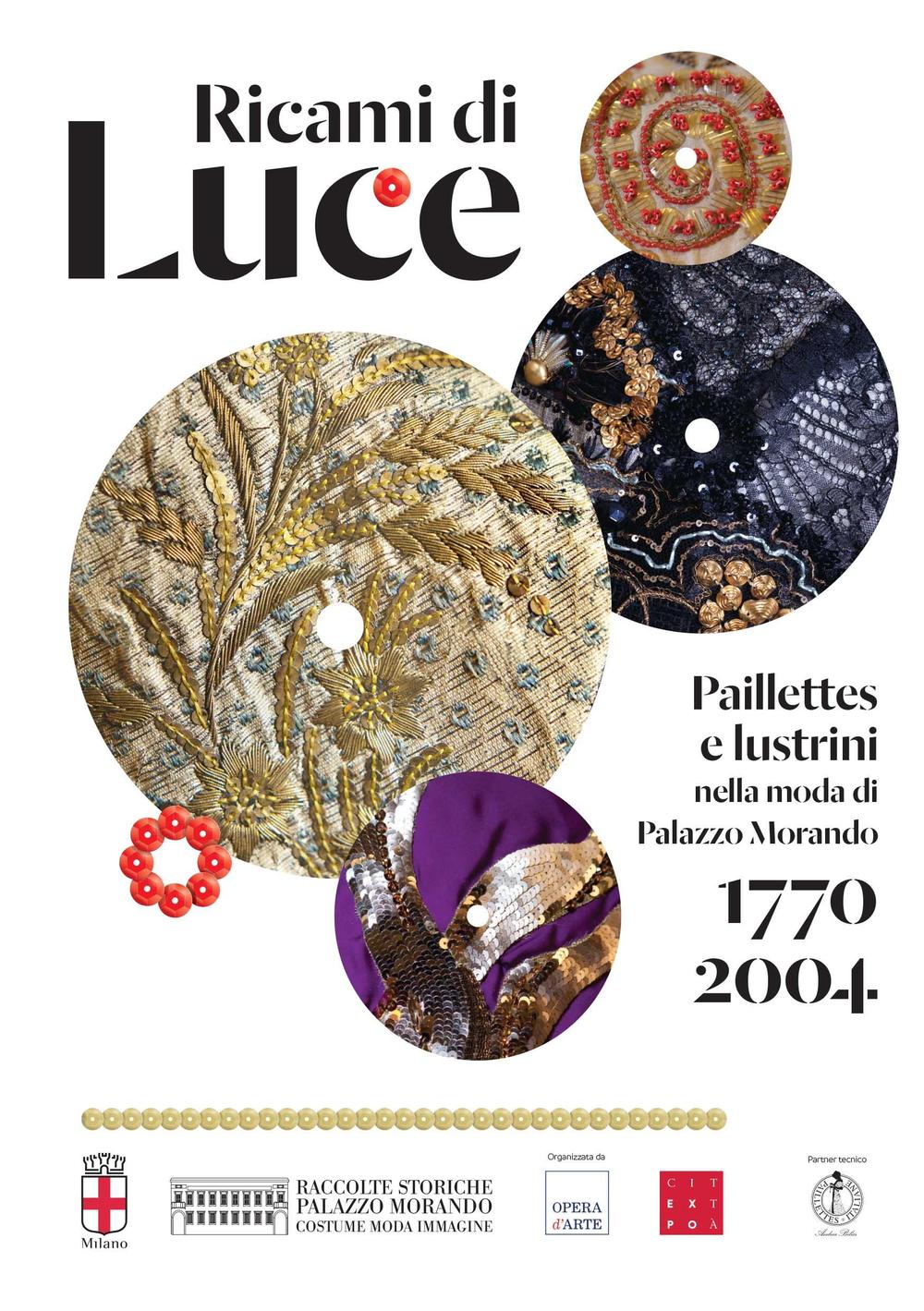 Ricami di luce. Paillettes e lustrini nella moda di Palazzo Morando 1770-2004 