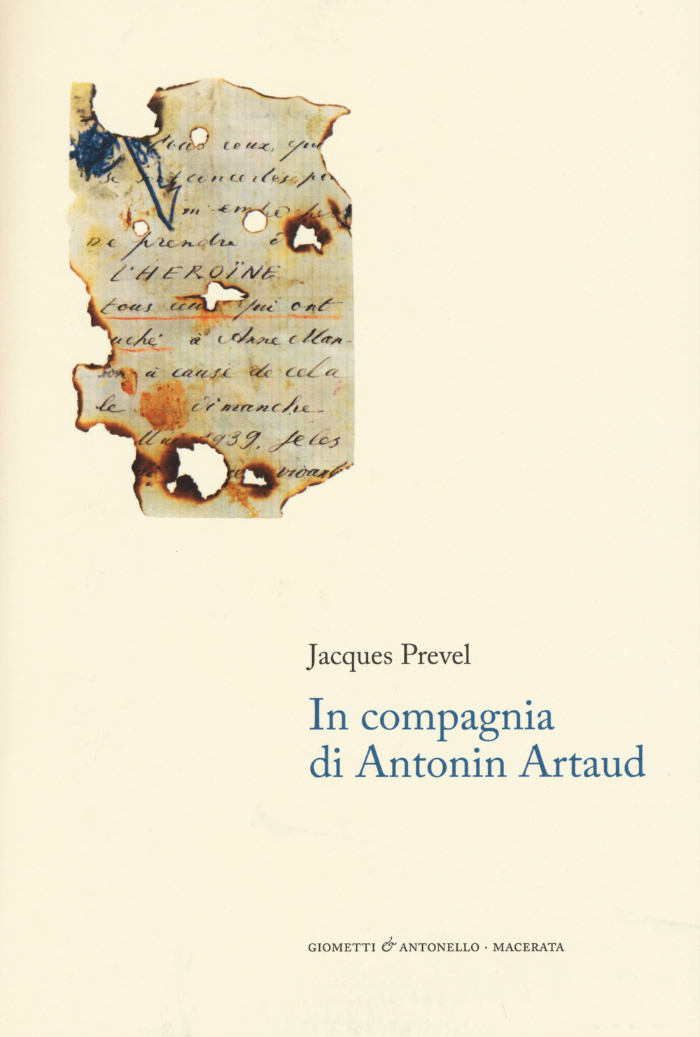 In compagnia di Antonin Artaud