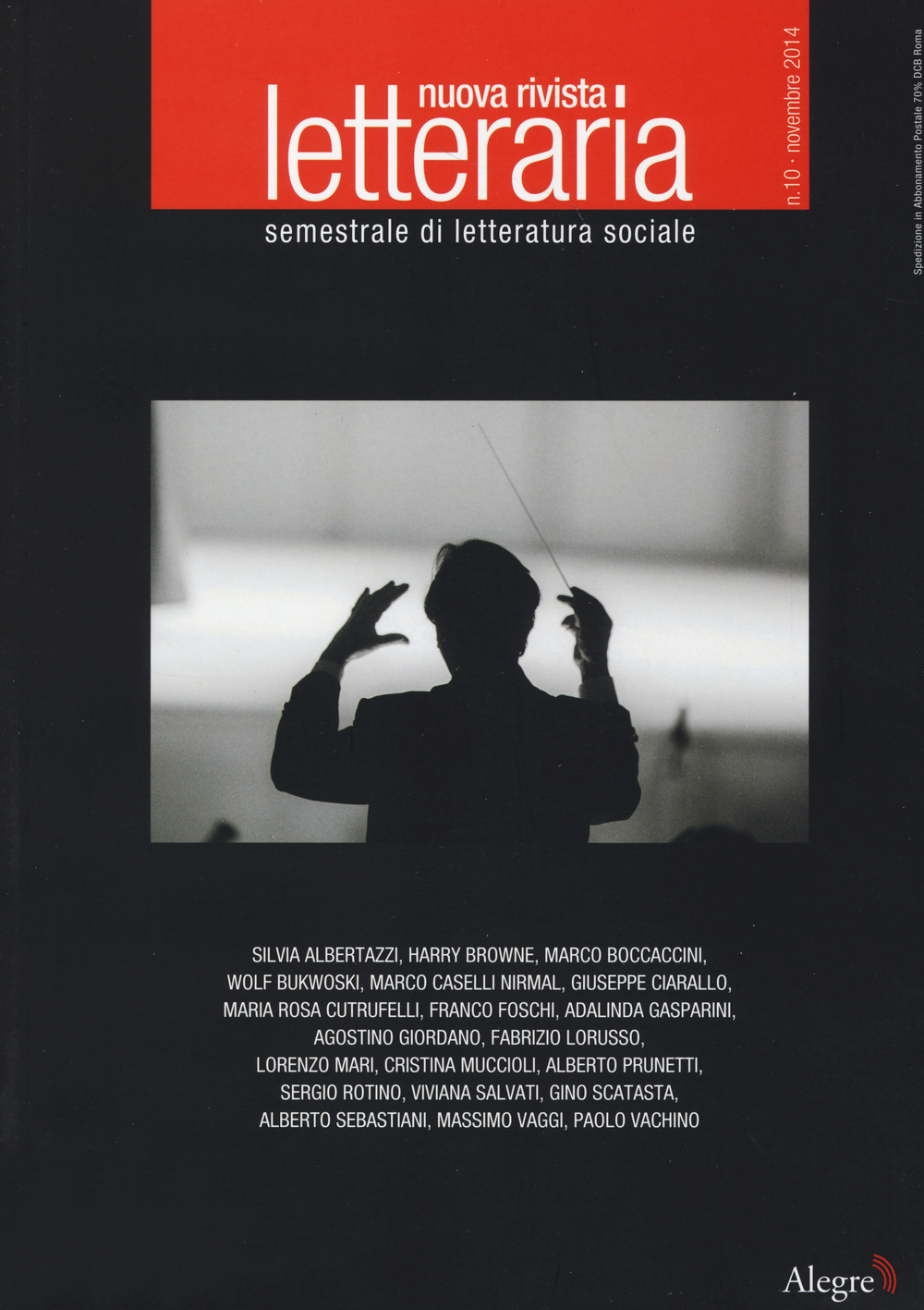 Nuova rivista letteraria (2014). Vol. 10