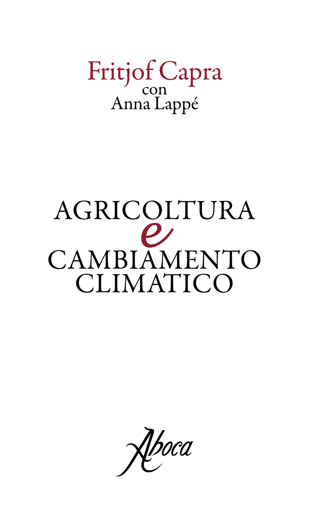 Agricoltura e cambiamento climatico