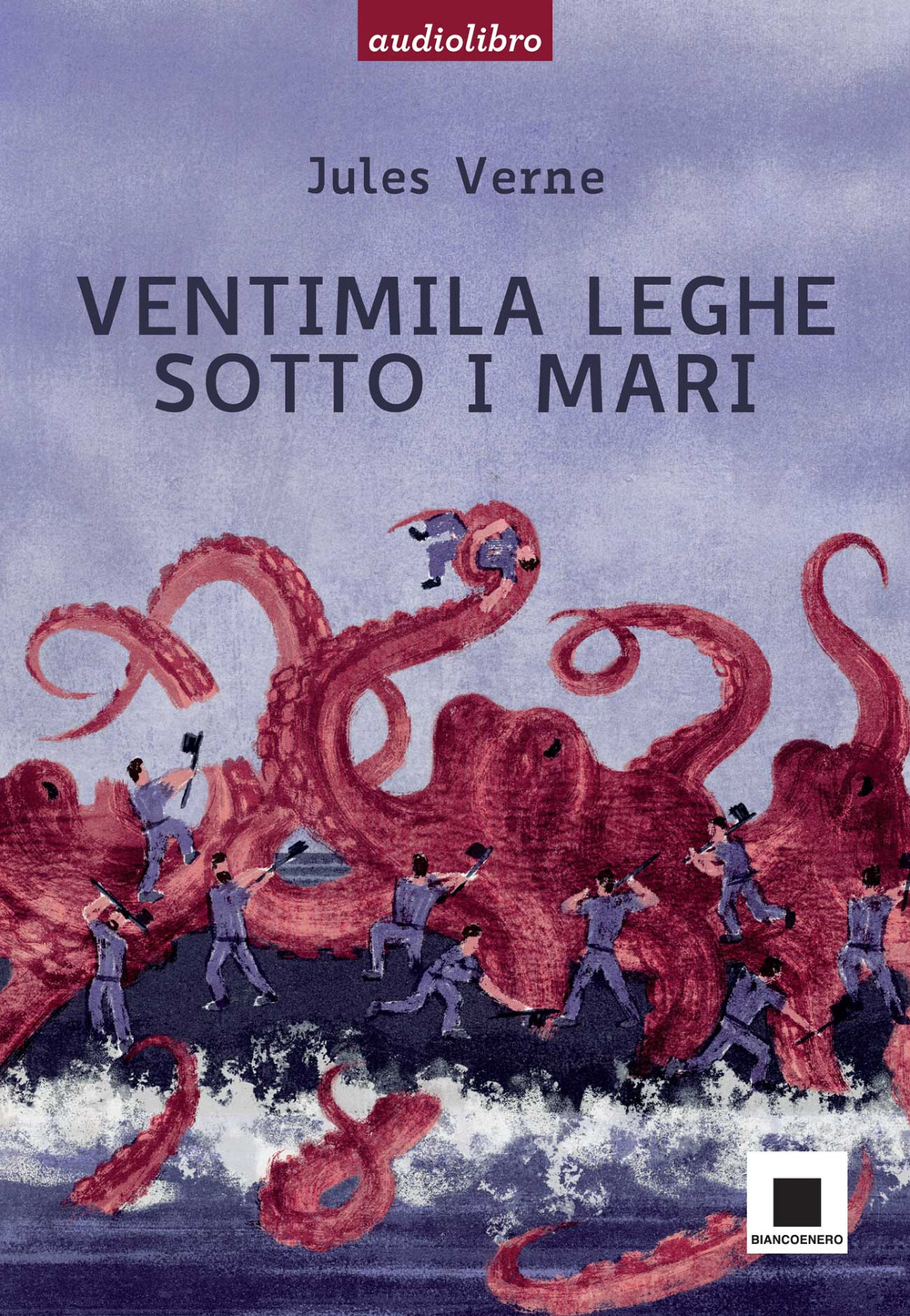 Ventimila leghe sotto i mari letto da Marco Franzelli. Audiolibro. CD Audio