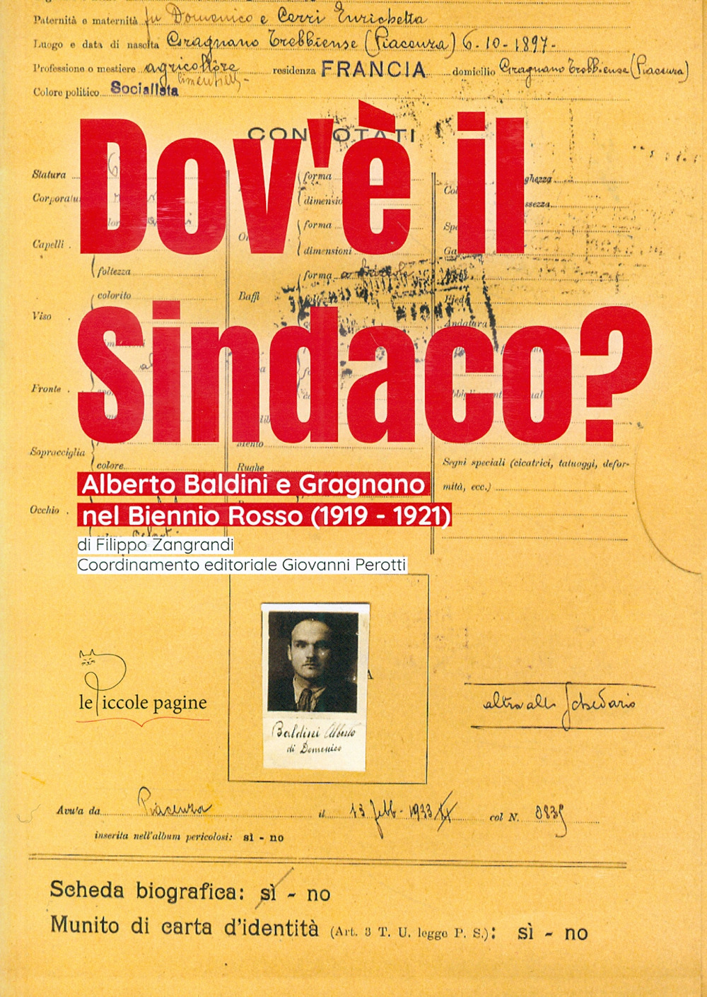 Dov'è il sindaco? Alberto Baldini a Gragnano nel Biennio Rosso (1919-1921)