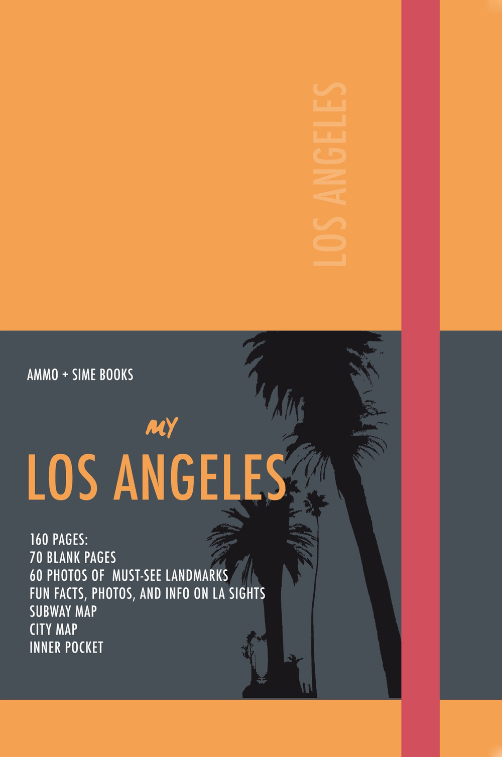 My Los Angeles. Apricot orange. Visual book