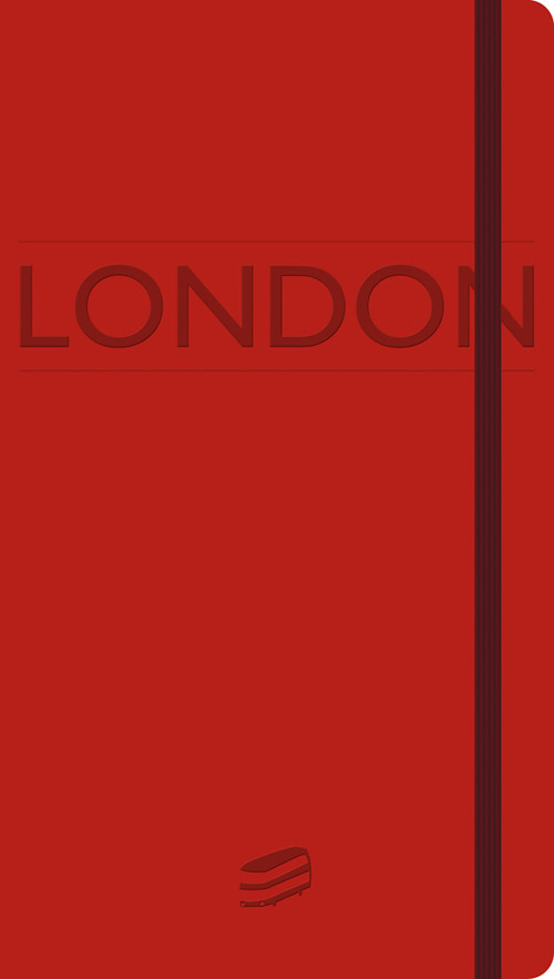 London. Notebook. Red cover. Ediz. italiana e inglese