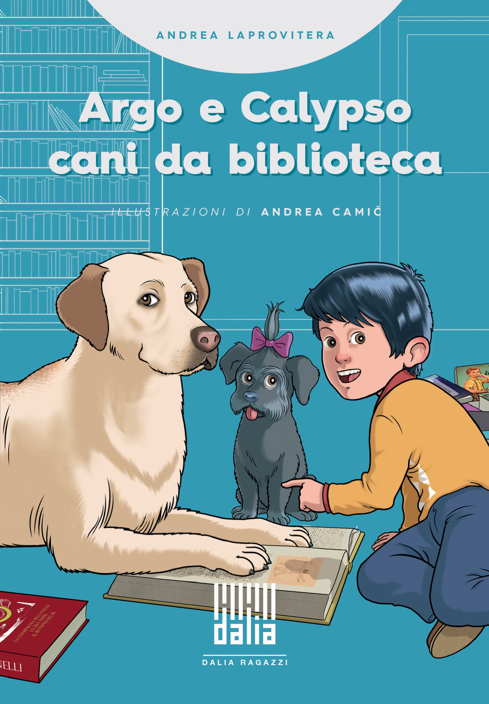 Argo e Calypso, cani da biblioteca