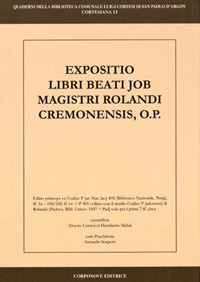 Exposizio libri beati job magistri Rolandi Cremonensis