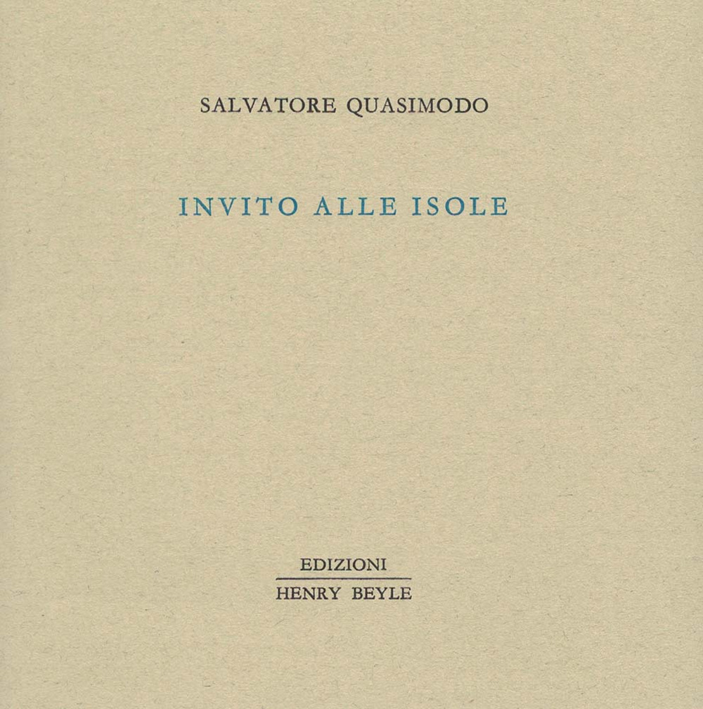 Invito alle isole