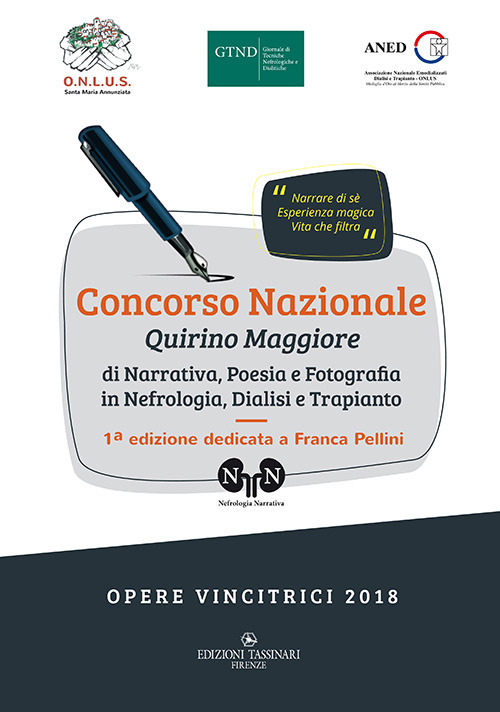 Concorso Nazionale Quirino Maggiore di narrativa, poesia e fotografia in nefrologia, dialisi e trapianto