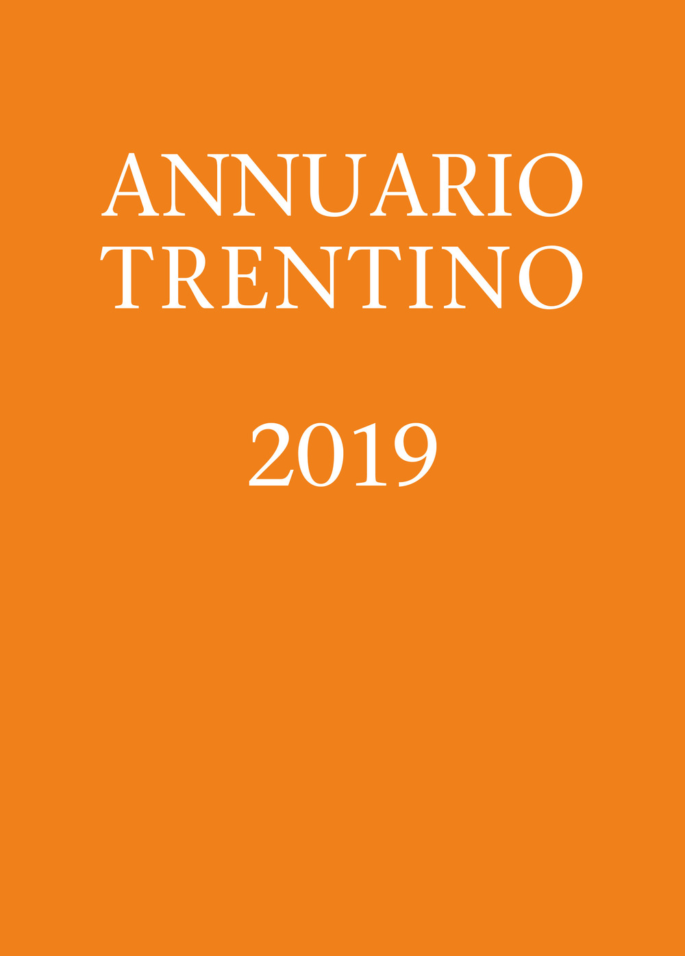 Annuario Trentino 2019