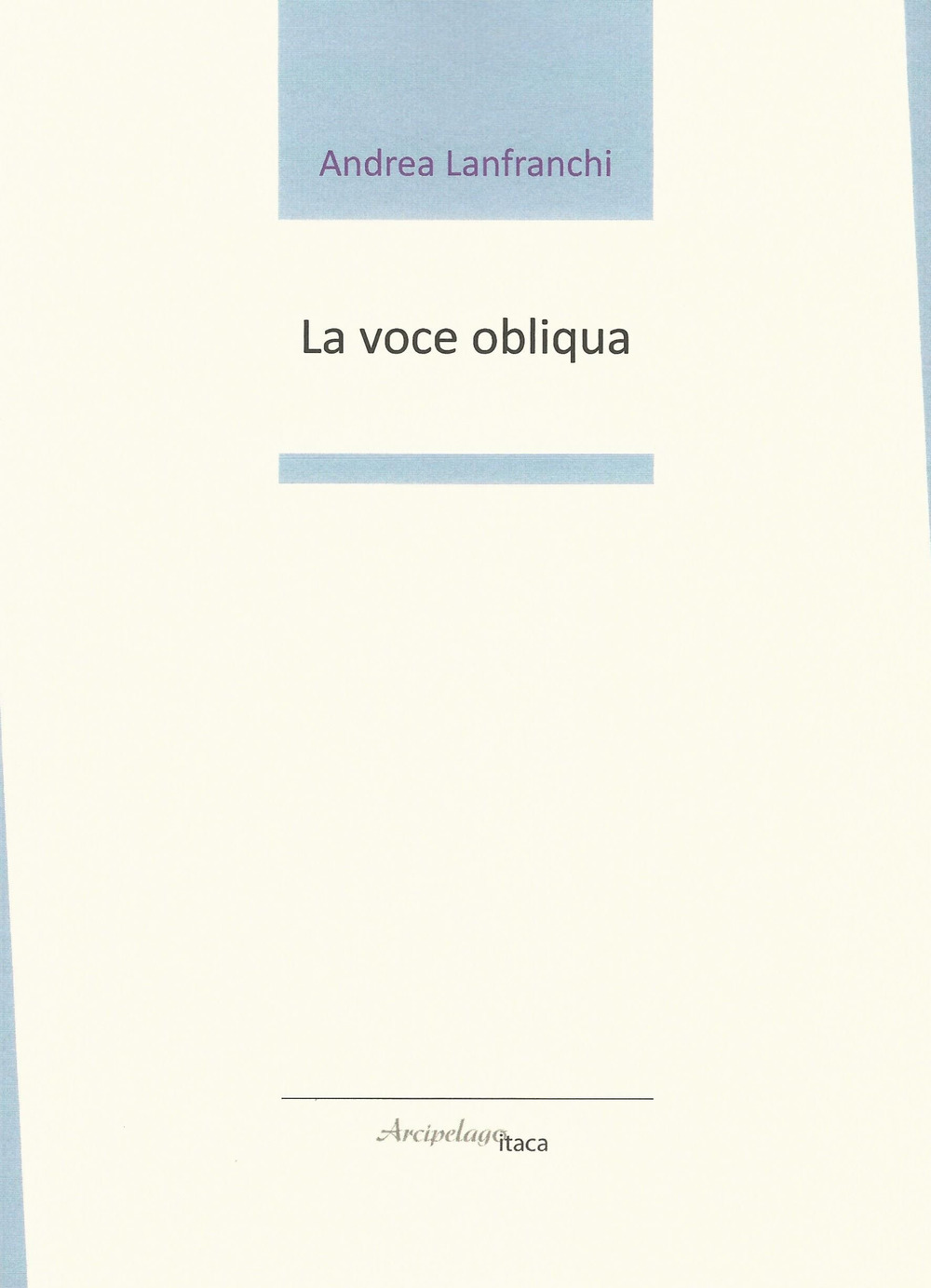 La voce obliqua