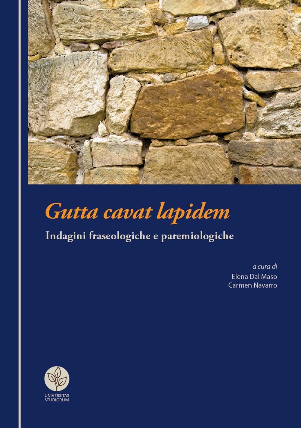 Gutta cavat lapidem. Indagini fraseologiche e paremiologiche