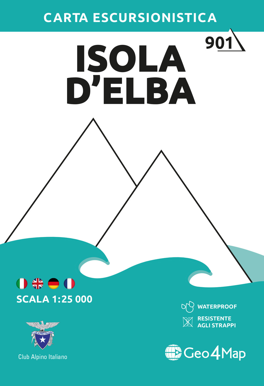 Isola d'Elba. Carta escursionistica 1:25.000