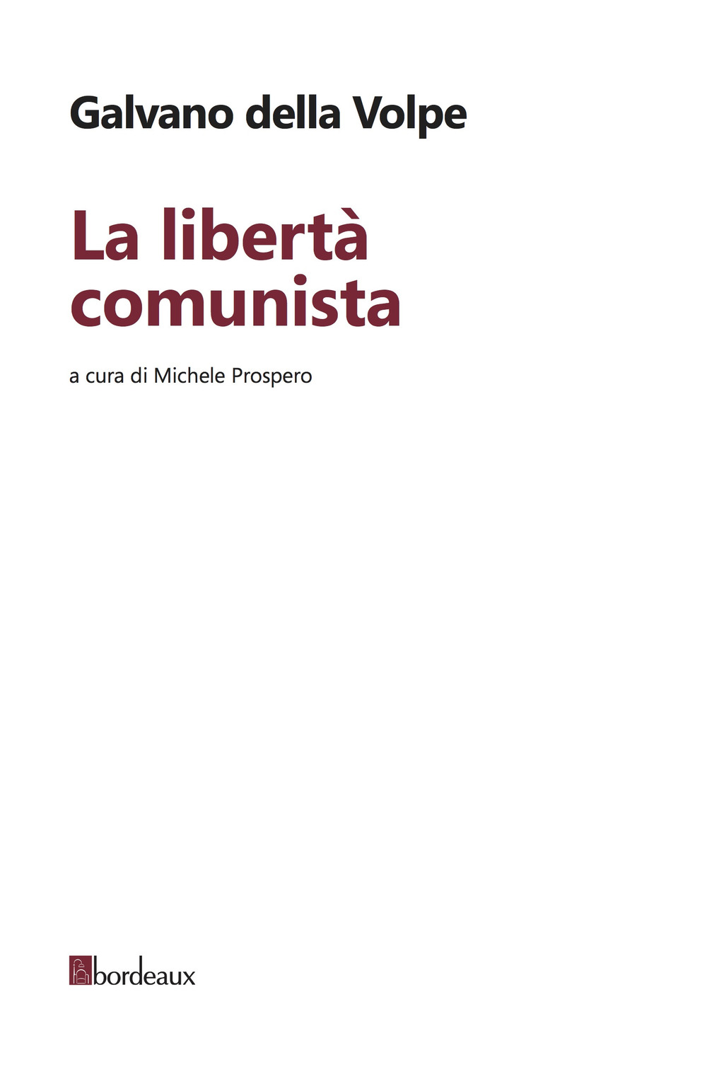 La libertà comunista