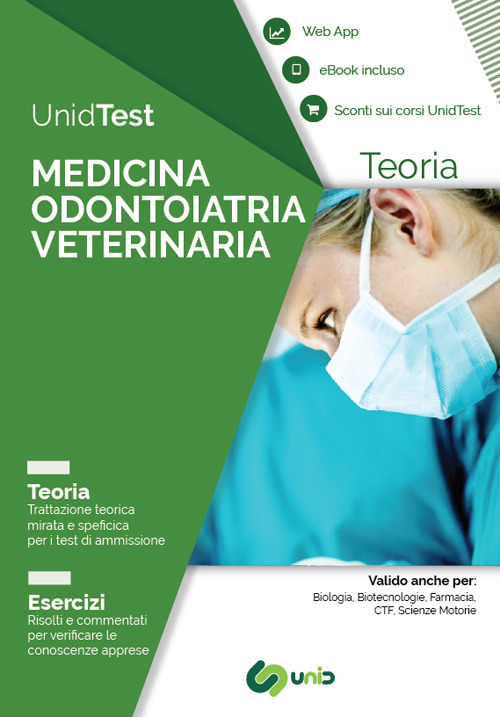 UnidTest. Medicina odontoiatria veterinaria. Teoria. Esercizi. Con app. Con ebook