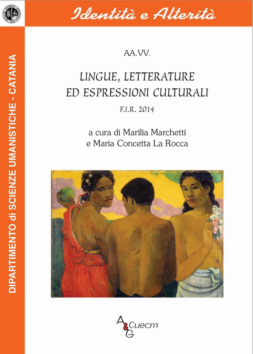 Lingue, letterature ed espressioni culturali F.I.R. 2014