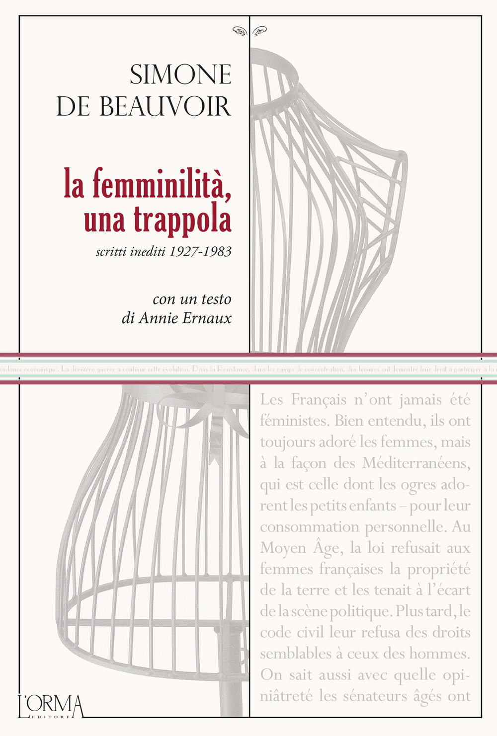 La femminilità, una trappola. Scritti inediti 1927-1983