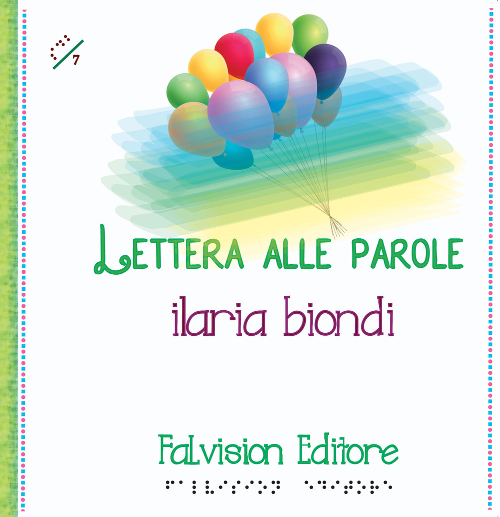 Lettera alle parole. Ediz. a caratteri grandi