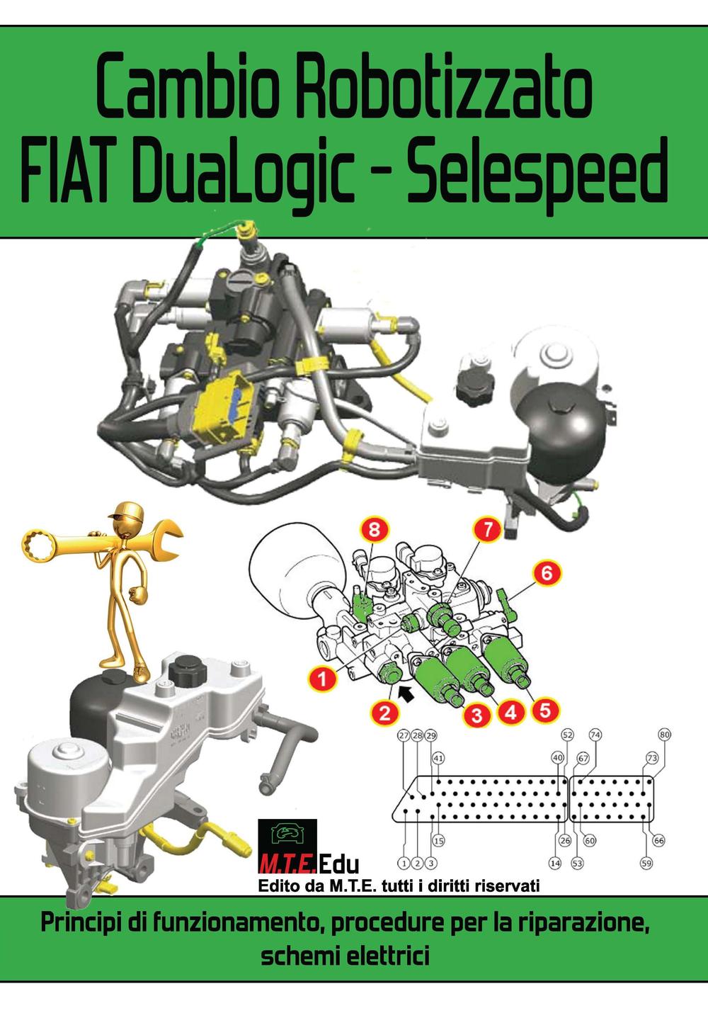 Cambio robotizzato FIAT DuaLogic-Selespeed. Principi di funzionamento, procedure per la riparazione, schemi elettrici