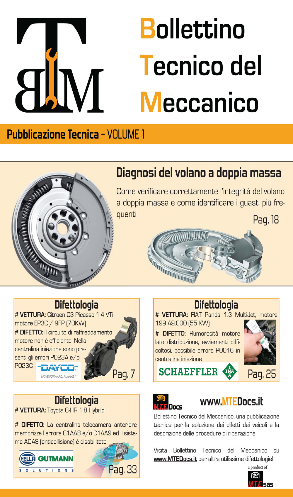 Bollettino tecnico del meccanico. BTM. Nuova ediz.. Vol. 1