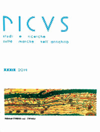 Picus. Studi e ricerche sulle Marche nell'antichità (2019). Vol. 39