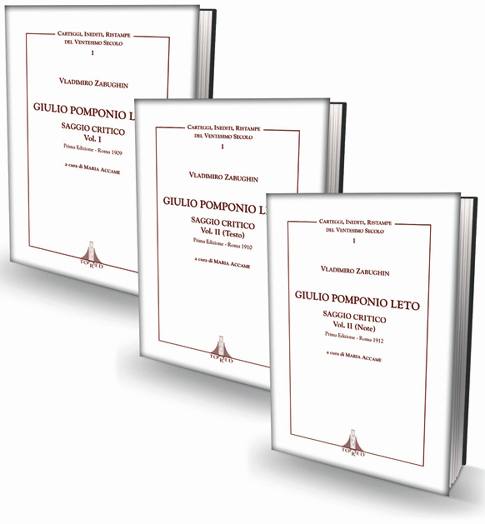 Giulio Pomponio Leto. Saggio critico. Ediz. multilingue. Vol. 2