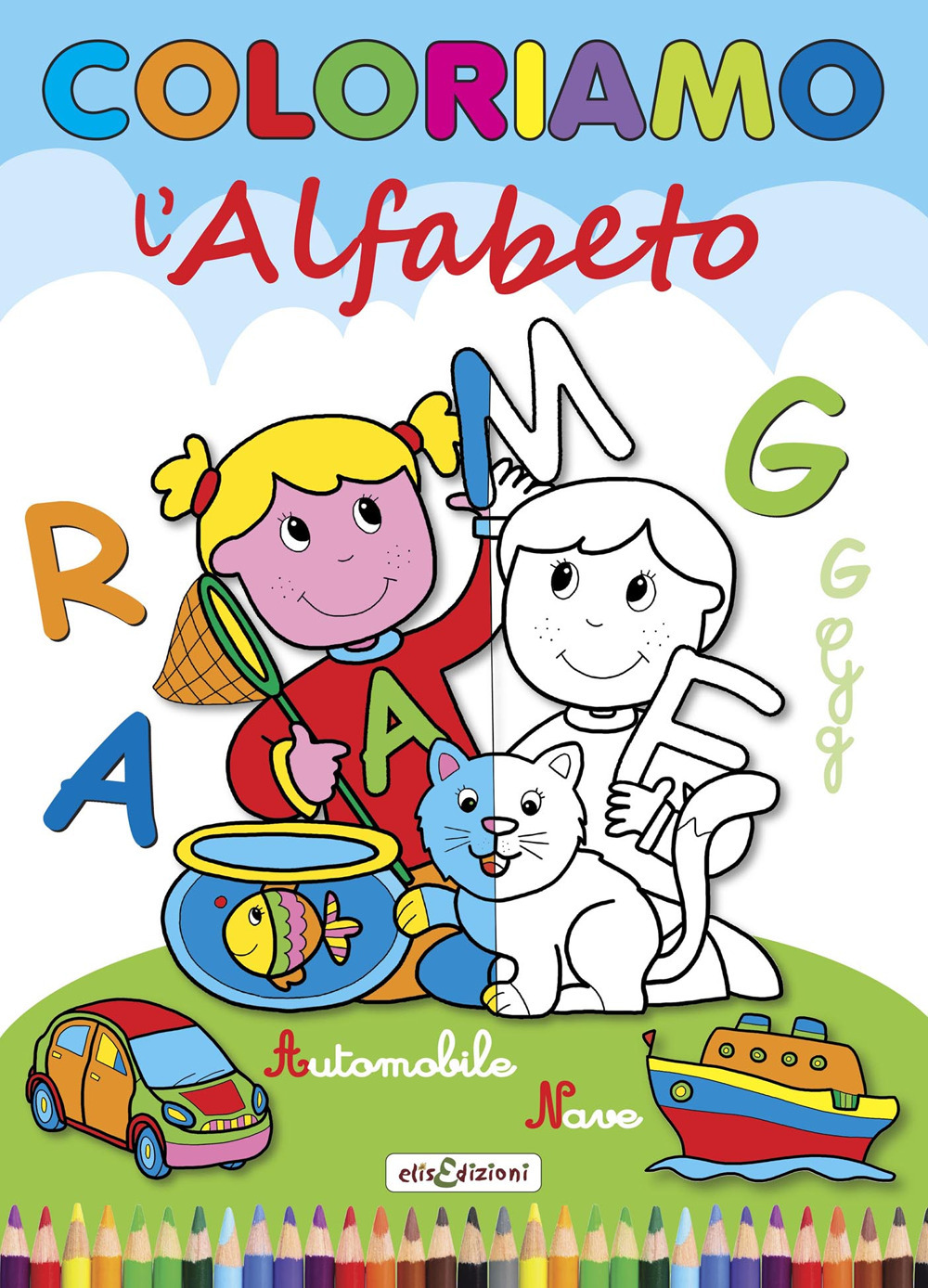 Coloriamo l'alfabeto. Ediz. illustrata