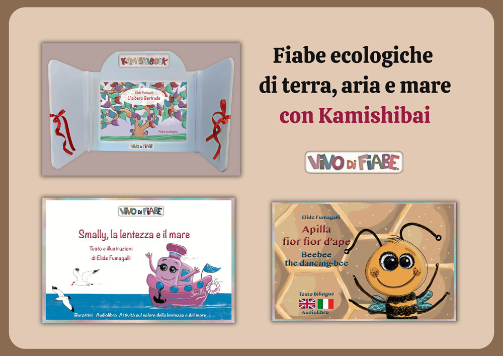 Fiabe ecologiche di terra, acqua ed aria. Con Kamishibai. Con audiolibro