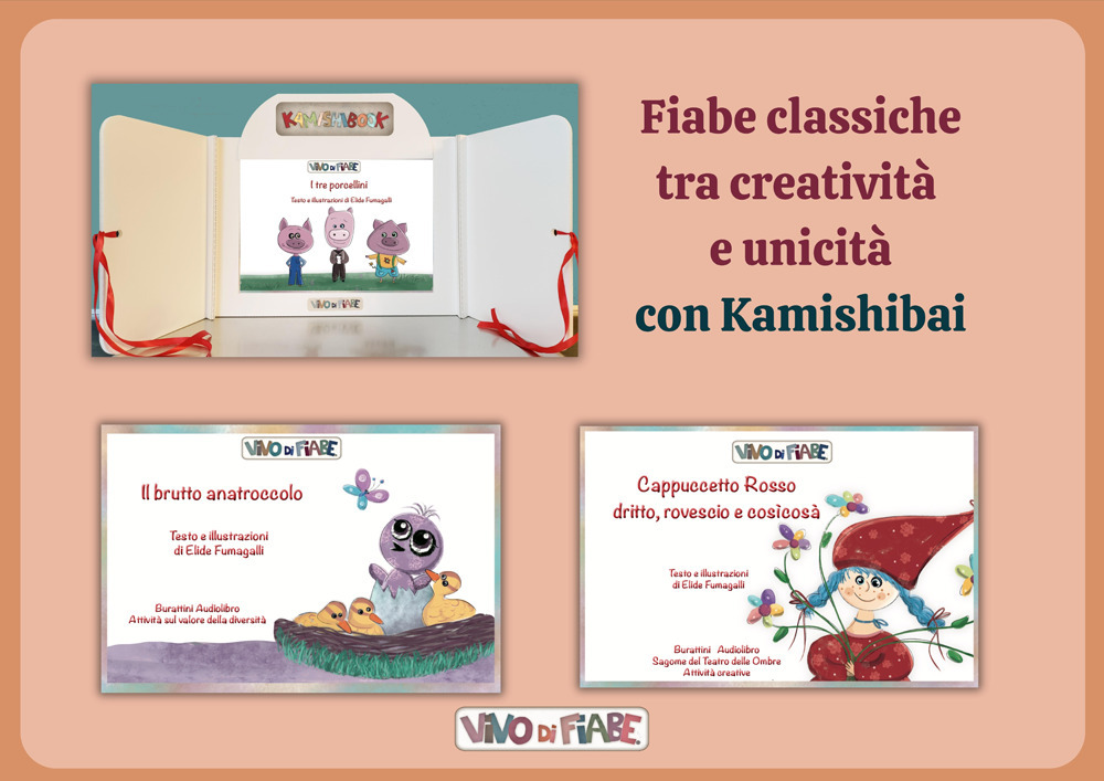 Fiabe classiche tra creatività e unicità. Con Kamishibai. Con audiolibro