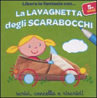 La lavagnetta degli scarabocchi. Macchinina. Ediz. illustrata. Con gadget
