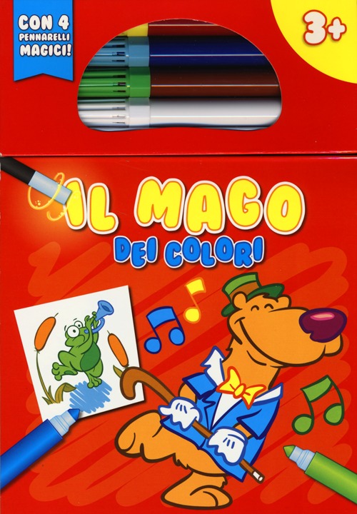 Il mago dei colori. Rosso 3+. Ediz. illustrata. Con gadget
