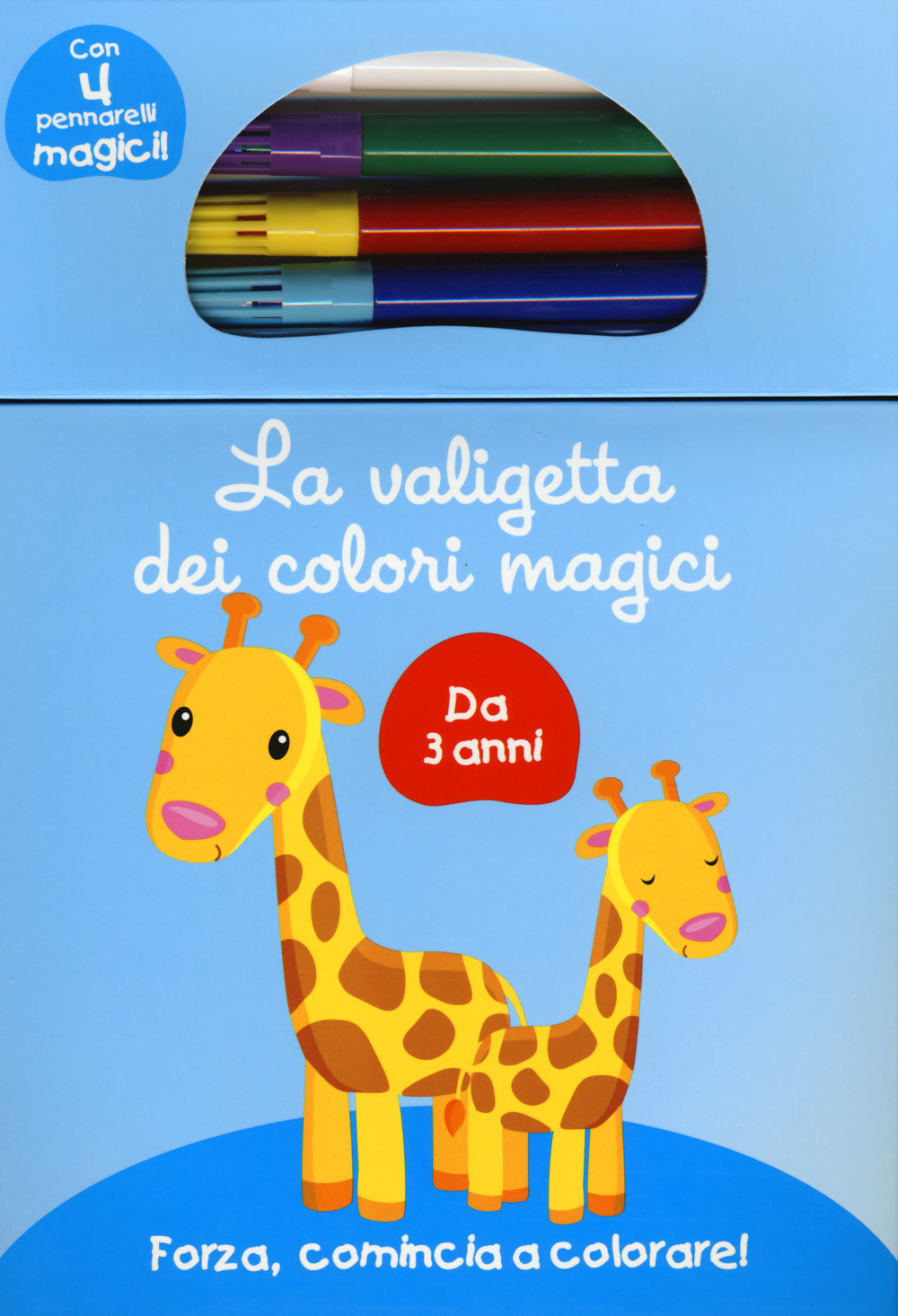 La valigetta dei colori magici. Azzurro. Con gadget