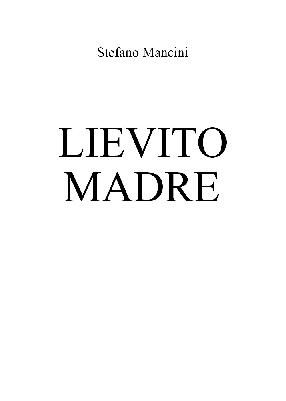 Lievito madre