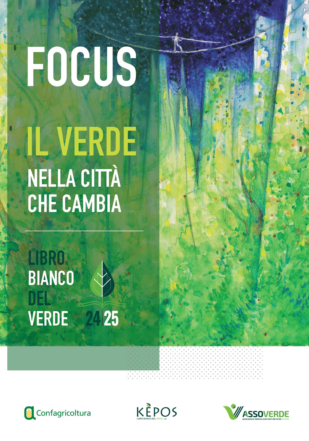 Libro bianco del verde 24/25: Focus il verde nella città che cambia